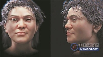 有史以来最古老人类面孔复原，45000年前古人面部近似模型！