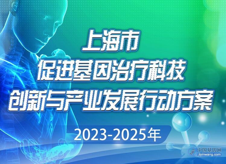 上海发布基因治疗领域重大政策利好，最高3000万元资金支持