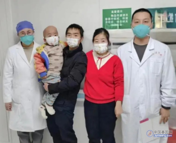 湖南省首例异基因造血干细胞移植“粘宝宝”顺利出院